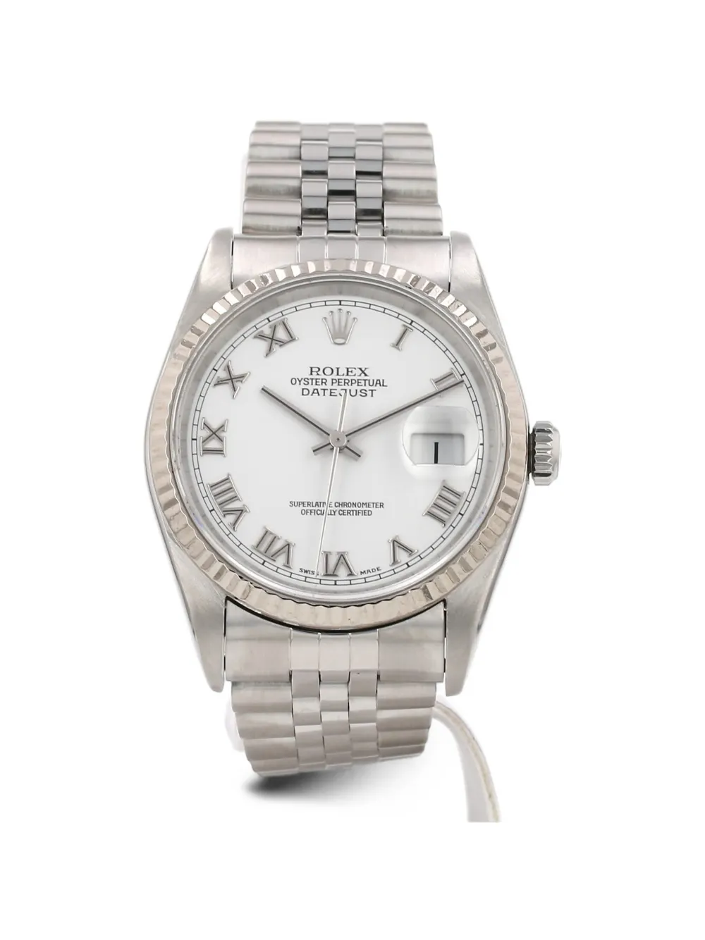 Rolex Datejust Fluted Bezel 36mm watch - Bianco
