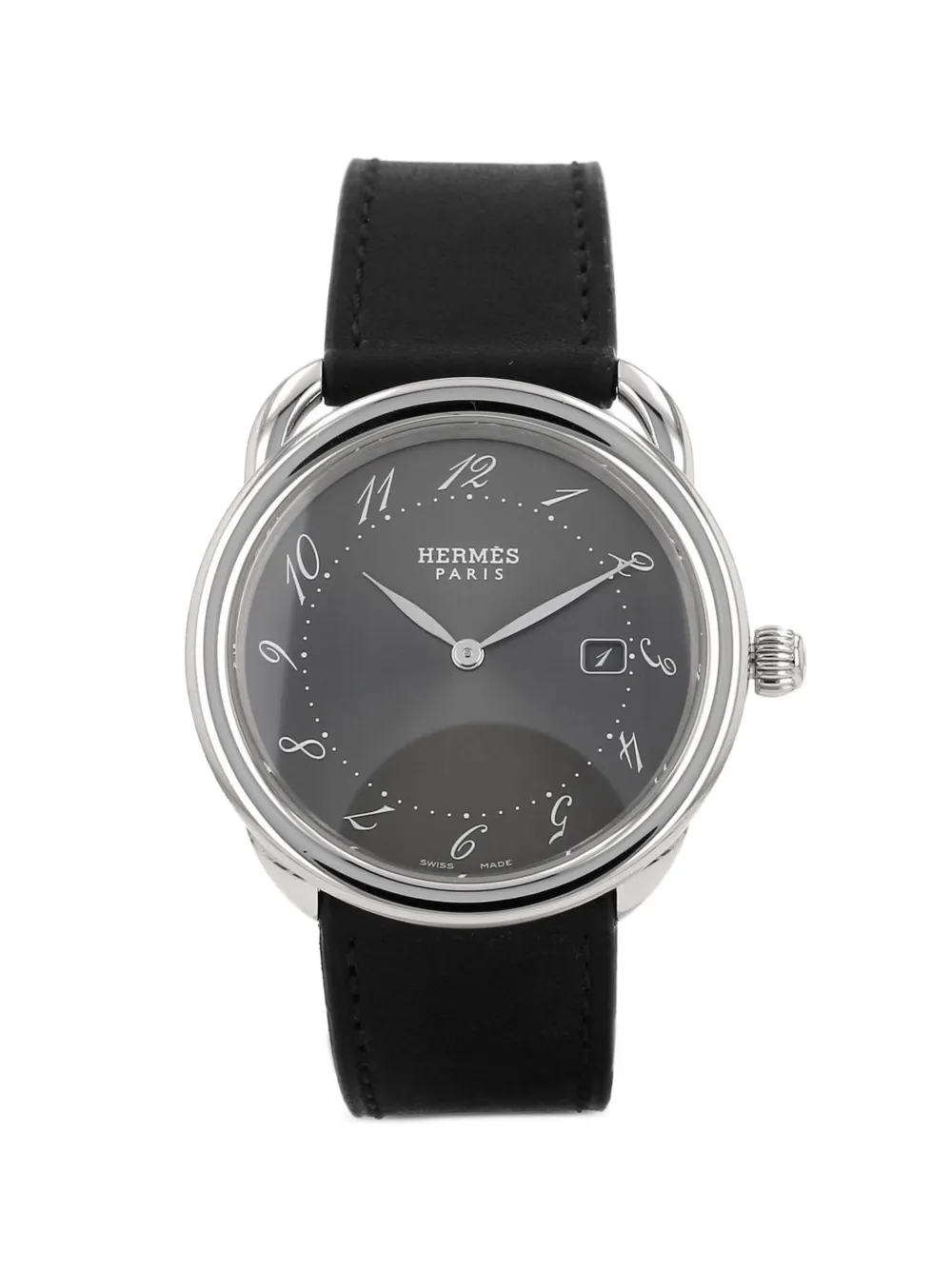 Hermès Pre-Owned Arceau 38mm watch - Grigio