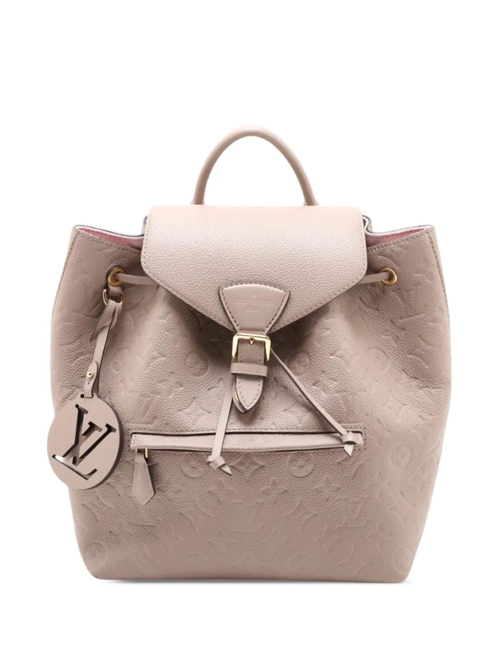 Louis Vuitton Pre-Owned 2021-2026 Monogram Empreinte Montsouris PM backpack - Nude