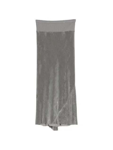 Rick Owens A-line bias skirt