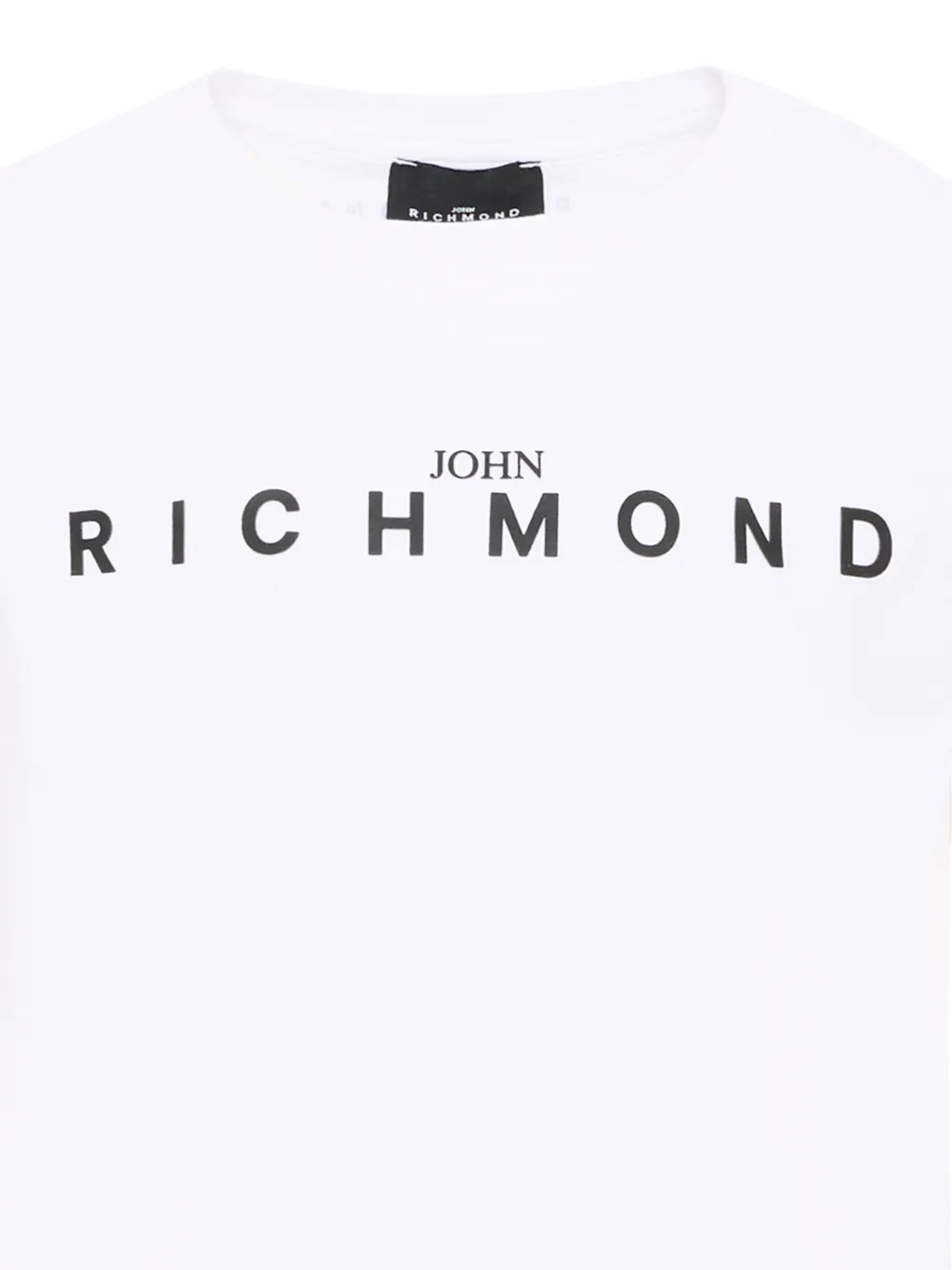 John Richmond Junior logo-print T-shirt Wit