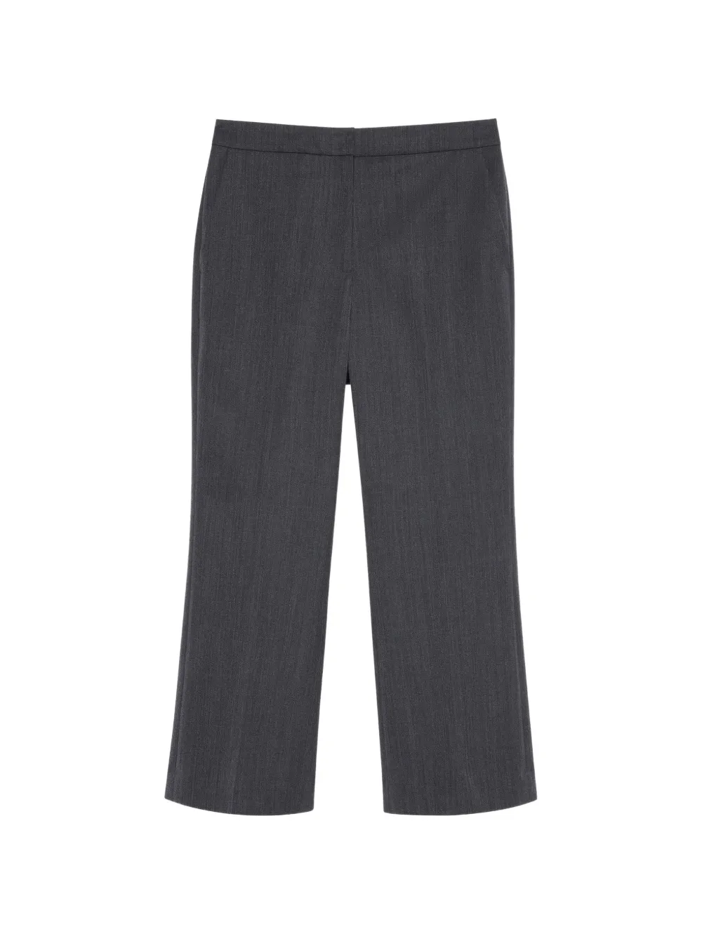 Calvin Klein straight-leg tailored trousers Grijs