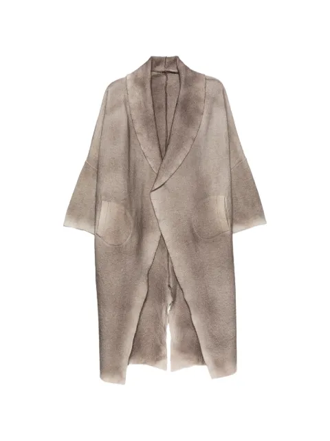 PLOUMANACH Spray Art Kyle open-front coat