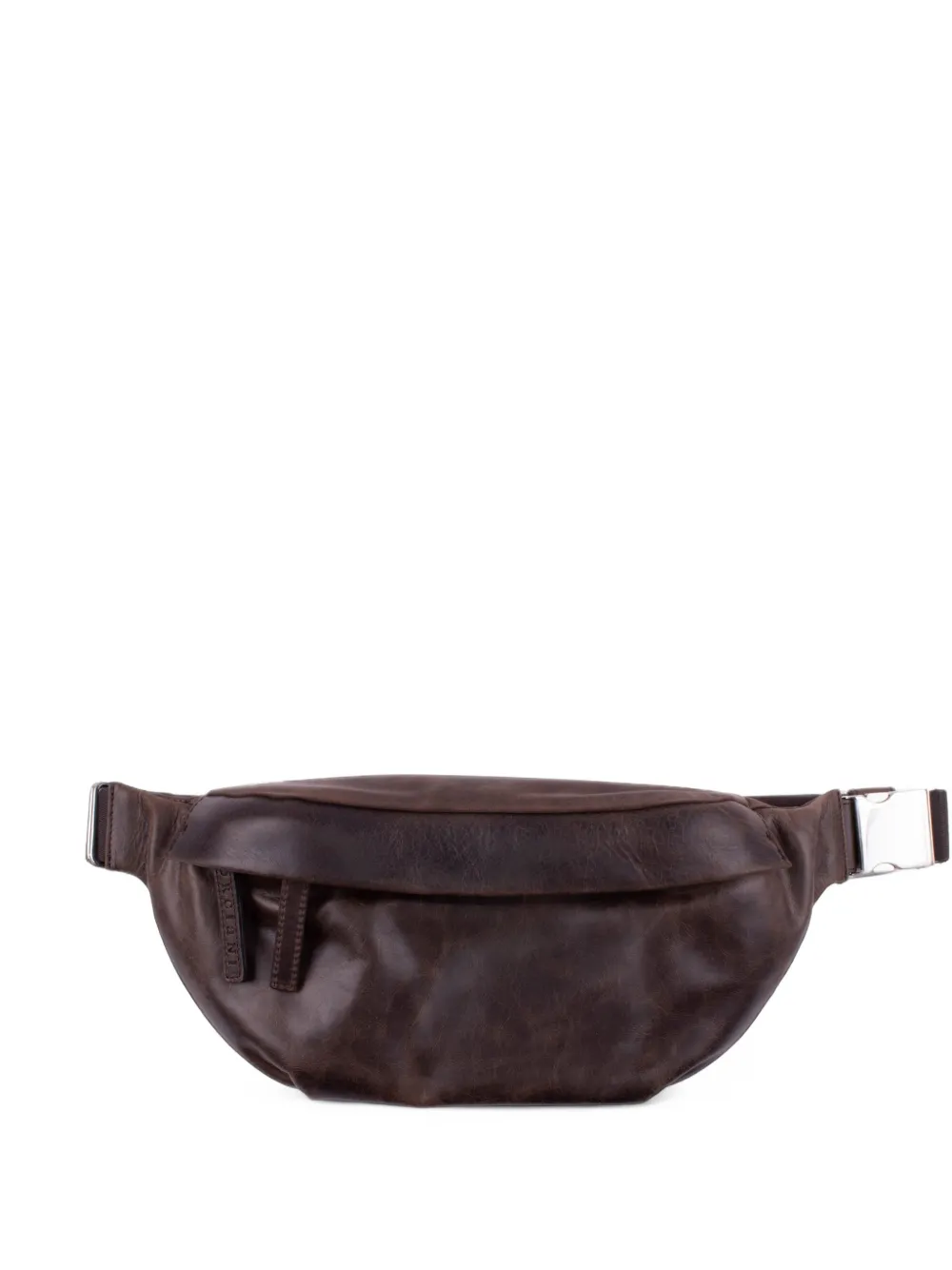 Orciani leather belt bag - Marrone