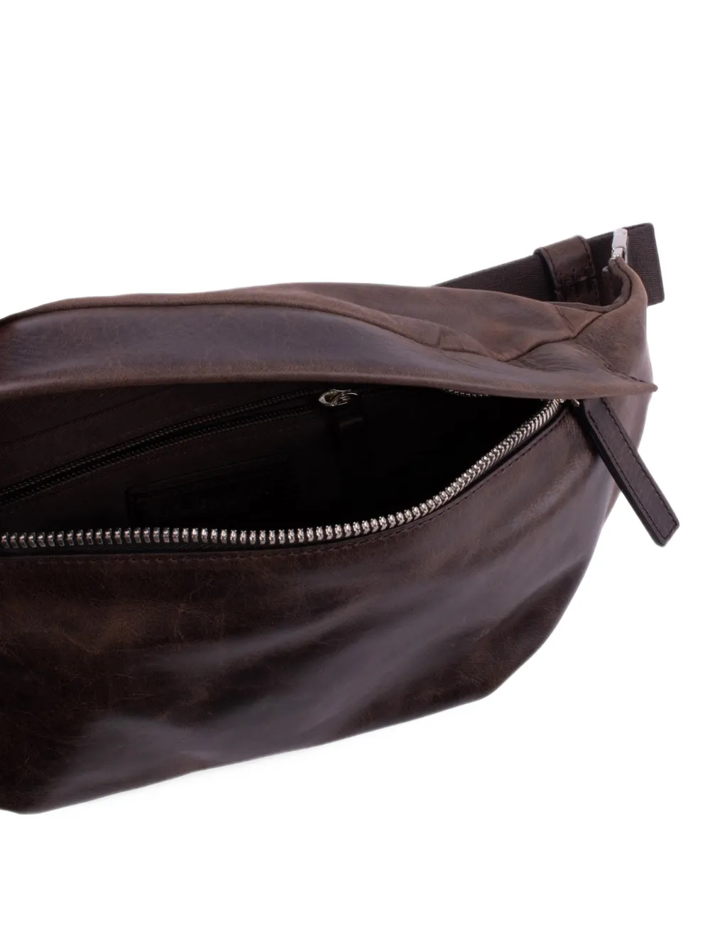 Orciani leather belt bag Bruin
