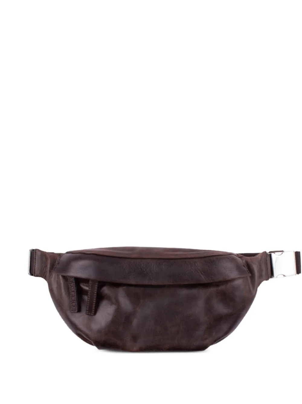 Orciani leather belt bag - Marrone