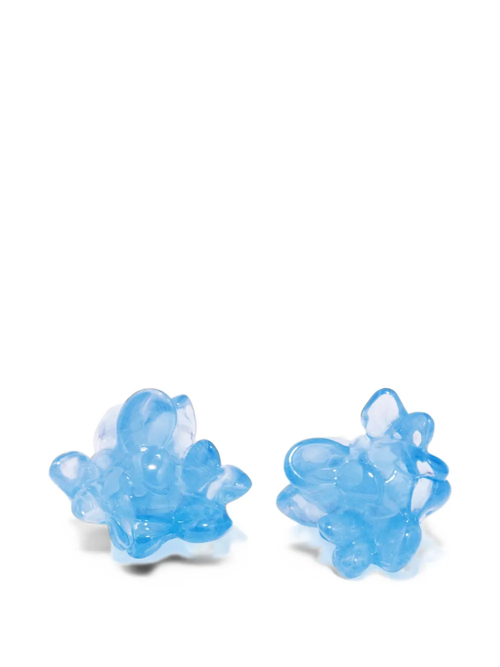 Completedworks Floe resin earrings - Blau