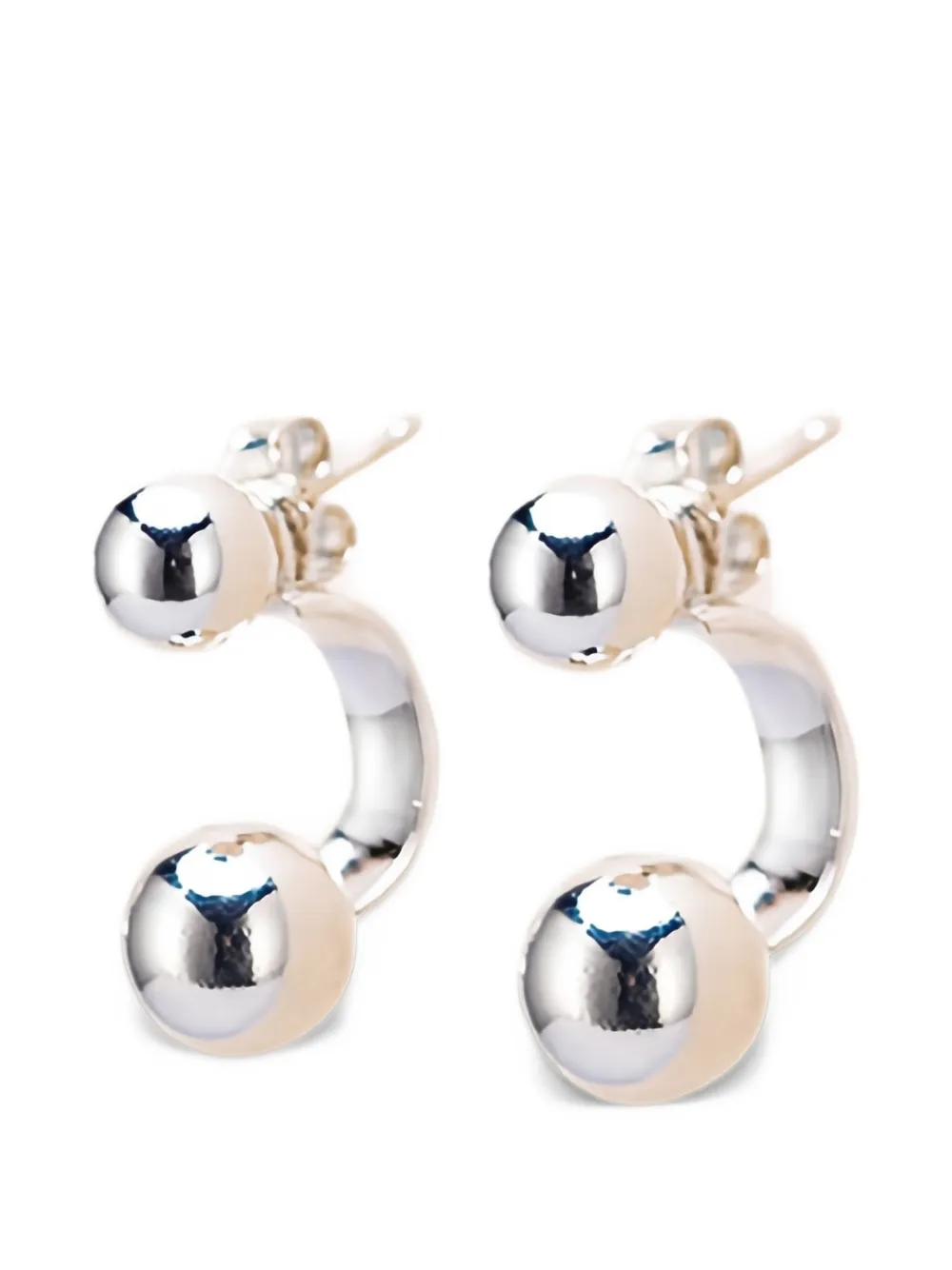 Wouters & Hendrix sphere-motif earrings - Argento