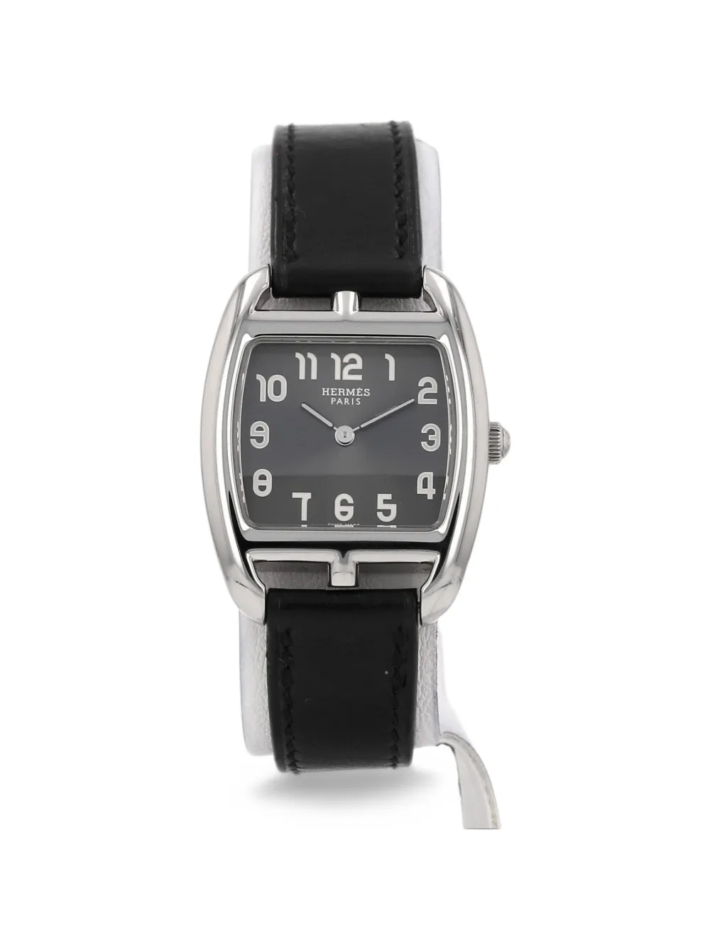 Hermès Pre-Owned Cape Cod Tonneau 27mm watch - Nero