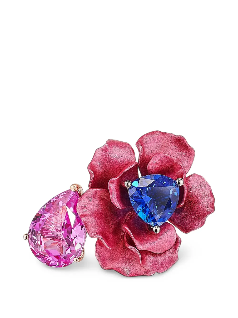 Anabela Chan Sapphire Bloom ring - Rosa