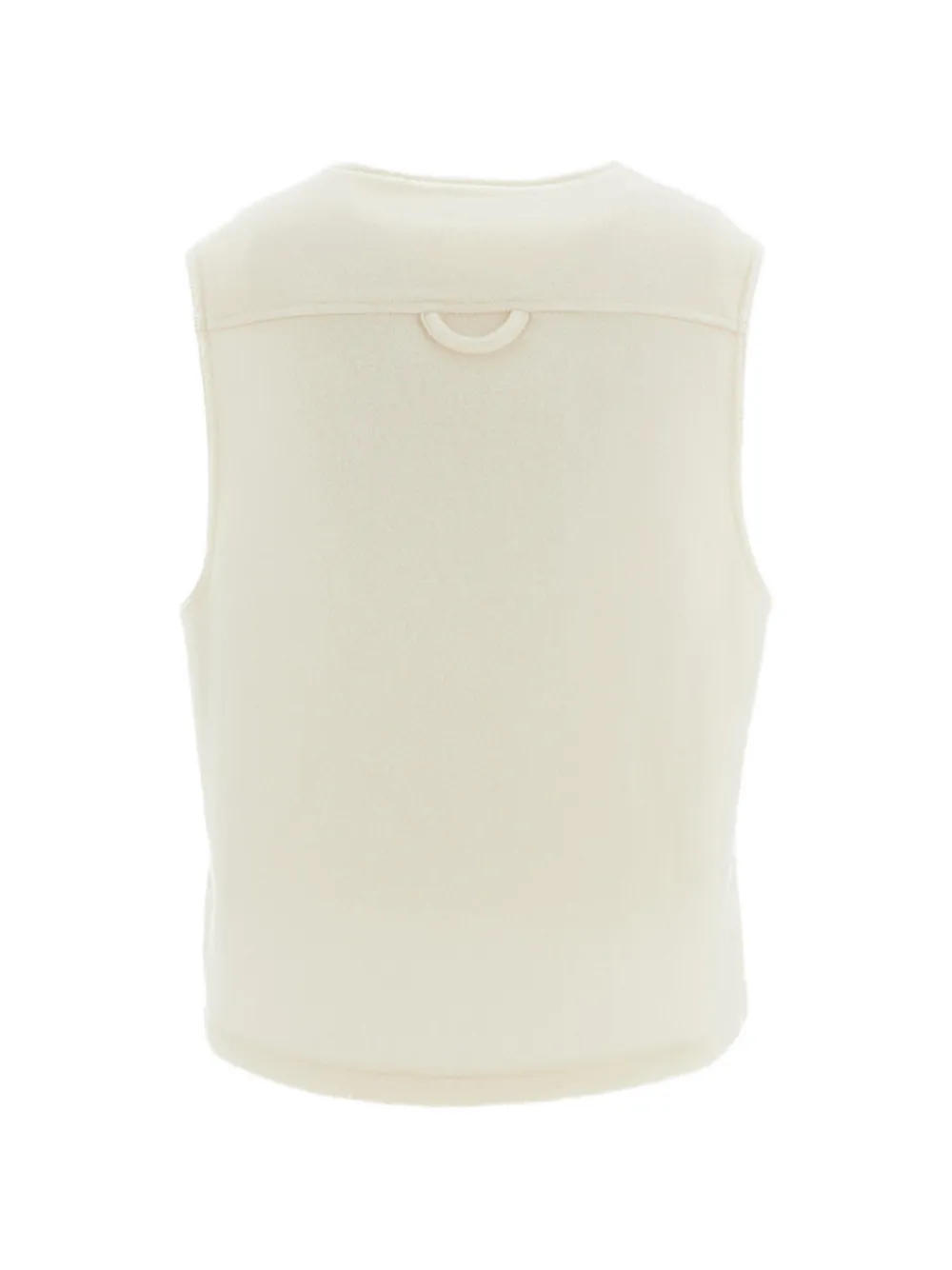 Rier zip-up wool gilet Beige