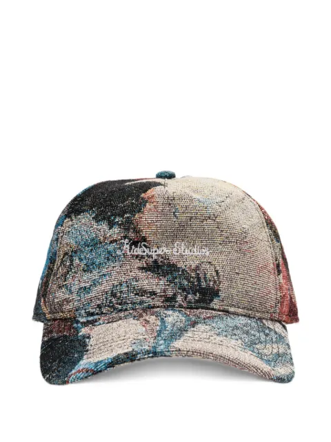 KidSuper Jacquard Art script logo cap