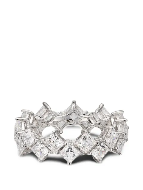Anabela Chan anillo Eternity Princess con diamante