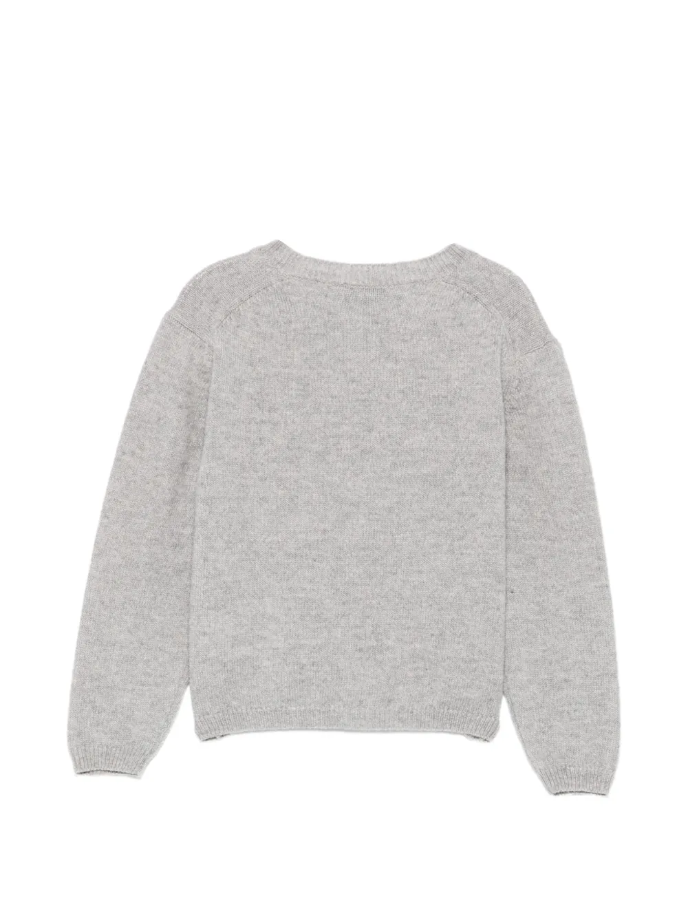 Il Gufo button-up wool cardigan Grijs