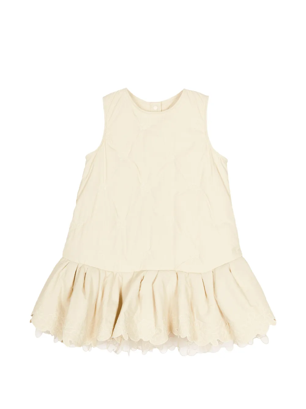 Jnby by JNBY crew-neck sleeveless dress Beige