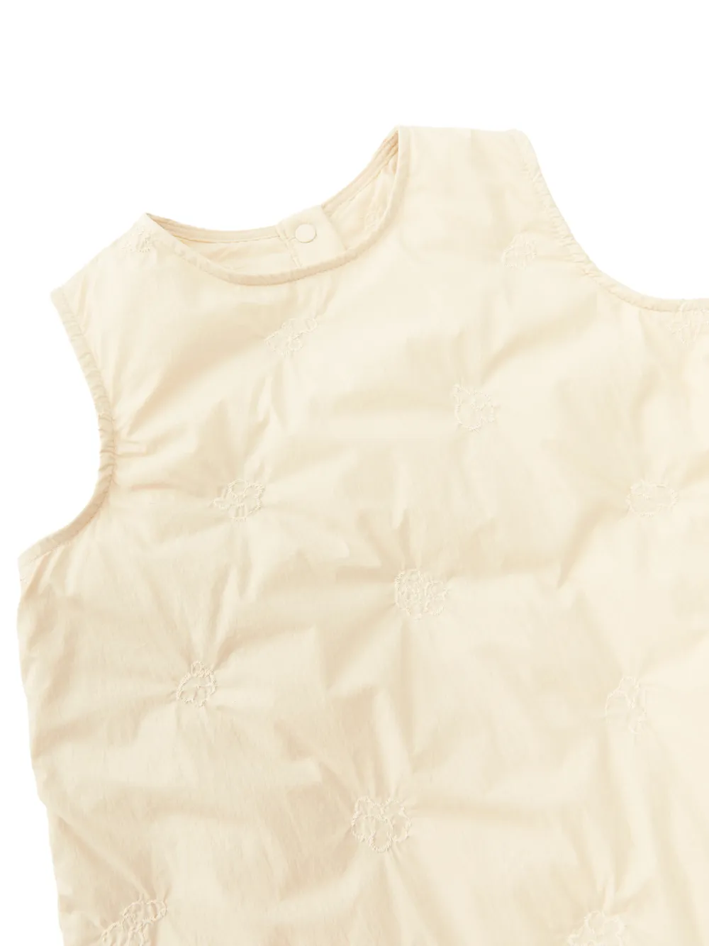 jnby by JNBY crew-neck sleeveless dress Beige