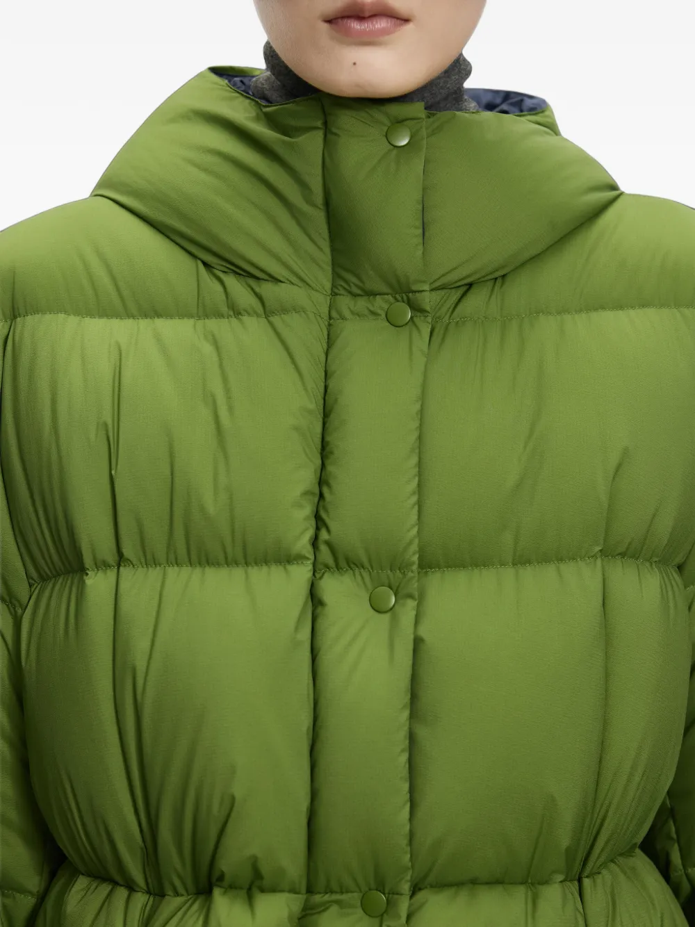 JNBY Gevoerd jack met capuchon Groen