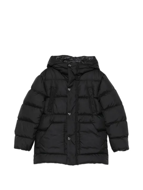 Herno Kids quilted hooded coat