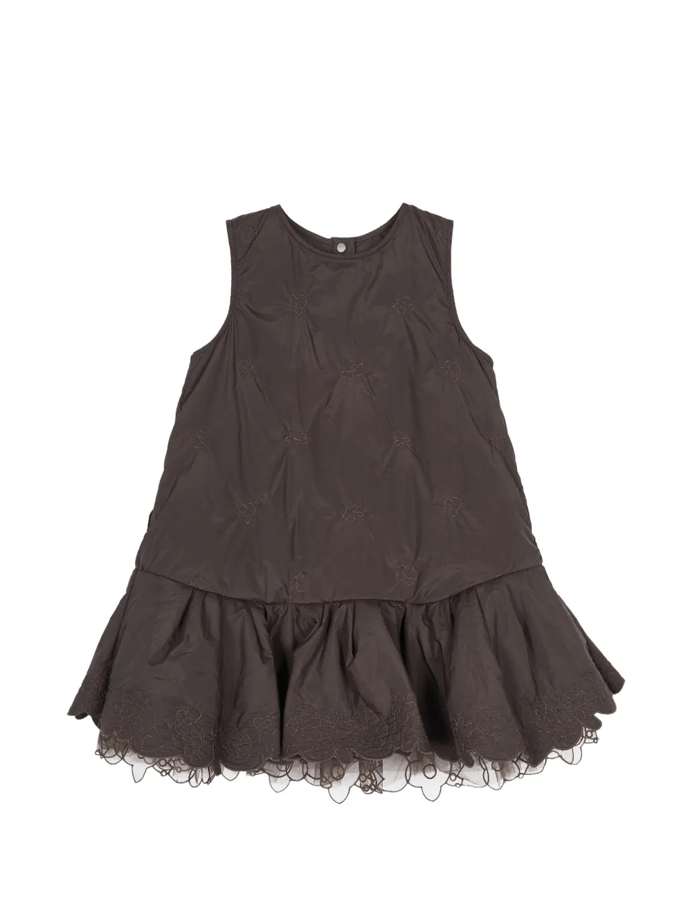 Jnby by JNBY flower-embroidered dress Bruin