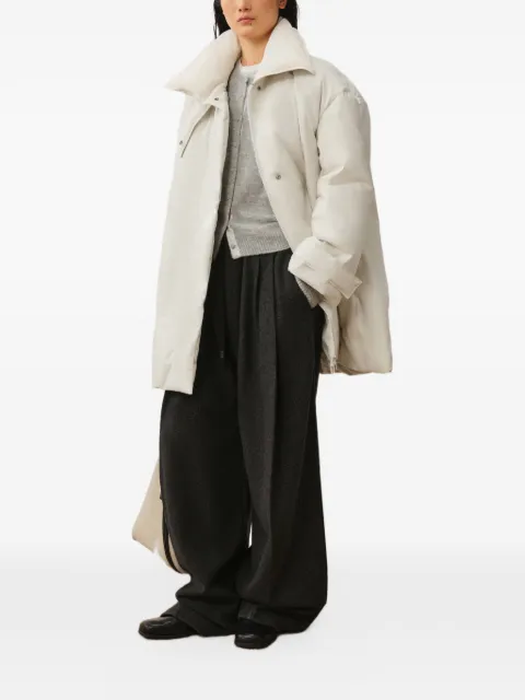 LESS quilted water-repellent coat