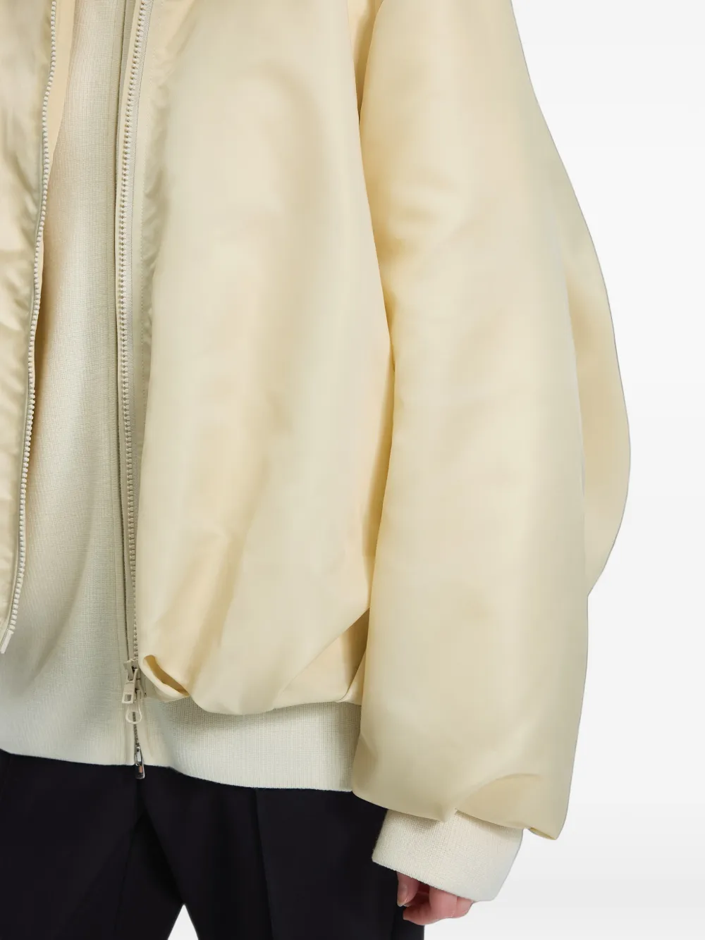 JNBY Ruimvallende O-vormige jas Beige