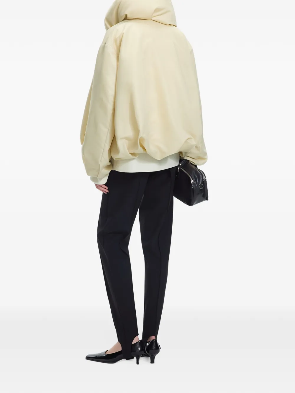JNBY Ruimvallende O-vormige jas Beige