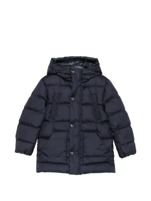 Herno Kids quilted hooded coat