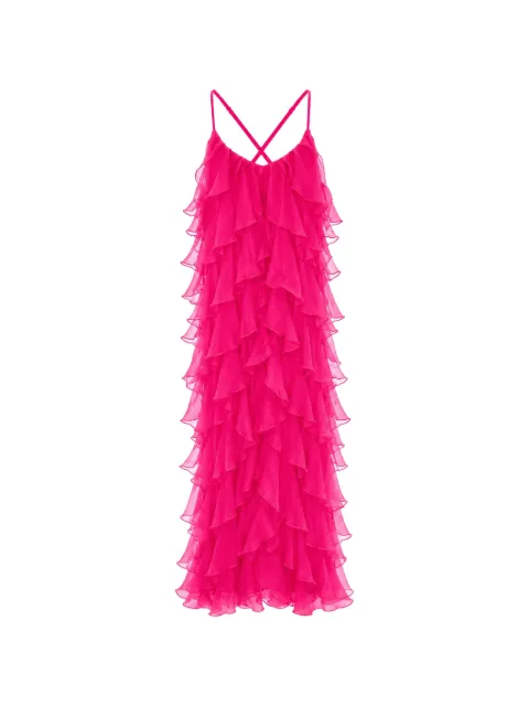MONARH Lucky ruffled maxi dress