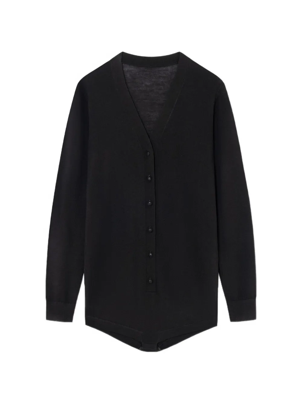 Gimaguas Kosi V-neck knitted top Zwart