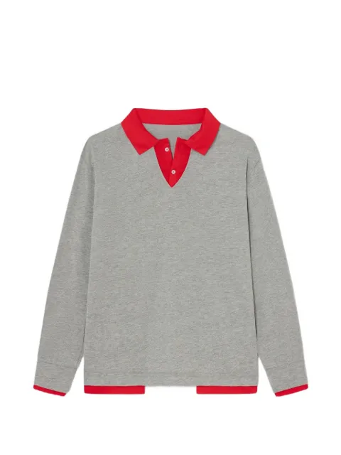 Gimaguas Luis layered-effect polo shirt