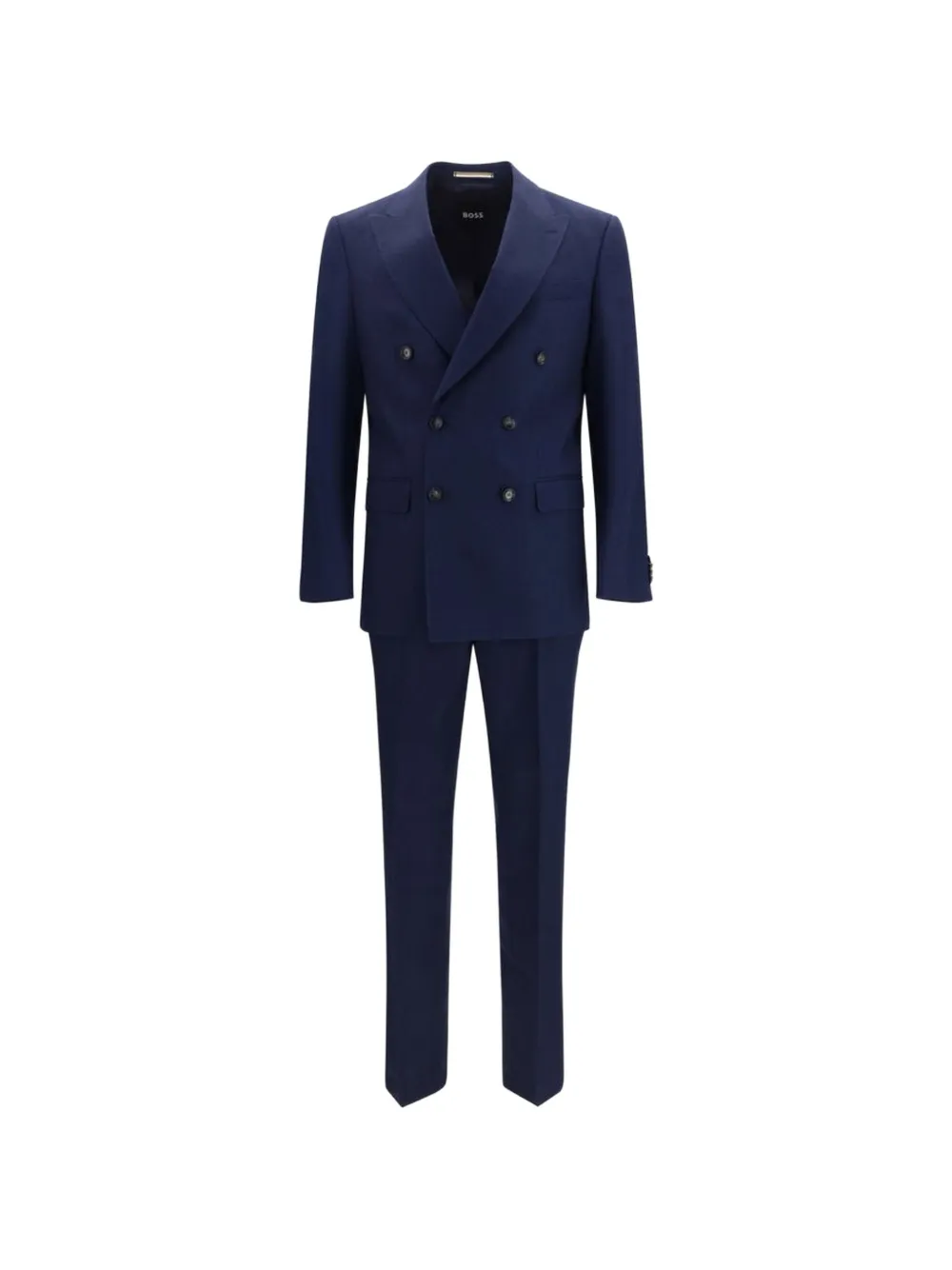 BOSS double-breasted suit - Blu