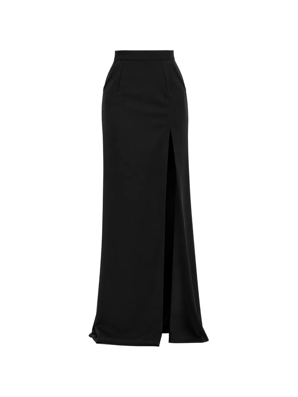 MONARH Maxi-rok met zijsplit Zwart