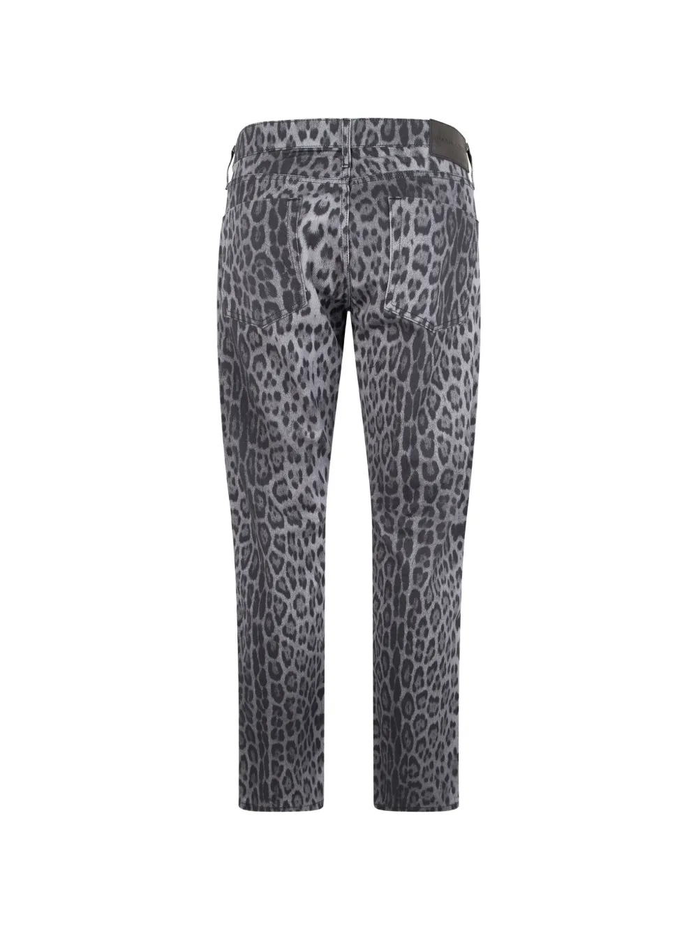 Roberto Cavalli leopard-print jeans Grijs