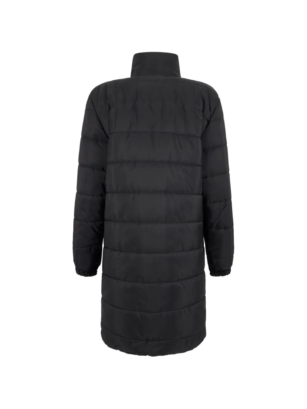 Roberto Cavalli quilted puffer coat Zwart