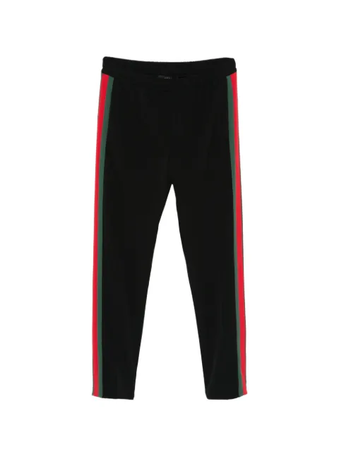 Gucci stretch nylon sportswear pants with Web