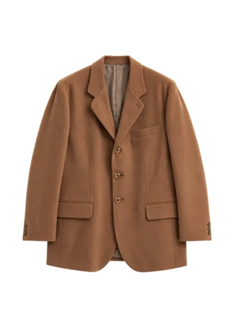 soshiotsuki single-breasted notch-lapel jacket