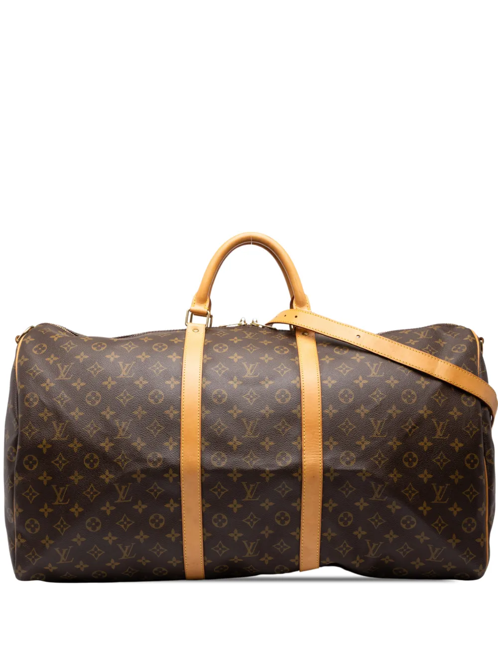Louis Vuitton Pre-Owned 1997 Monogram Keepall Bandouliere 60 travel bag - Brown