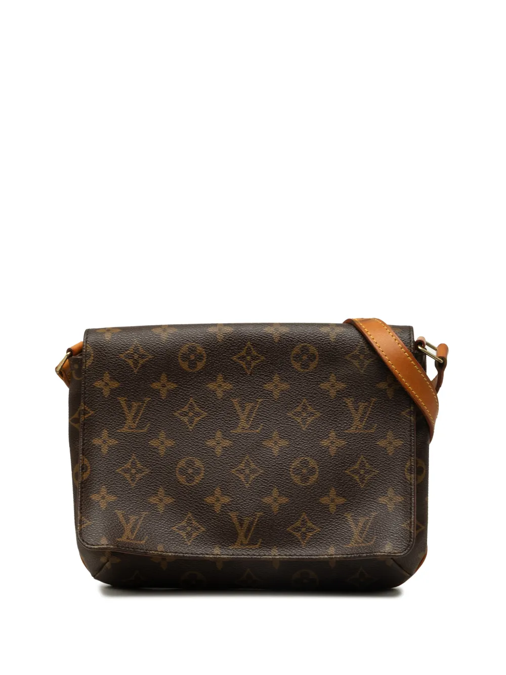 Louis Vuitton Pre-Owned 2001 Monogram Musette Tango Short Strap shoulder bag - Braun