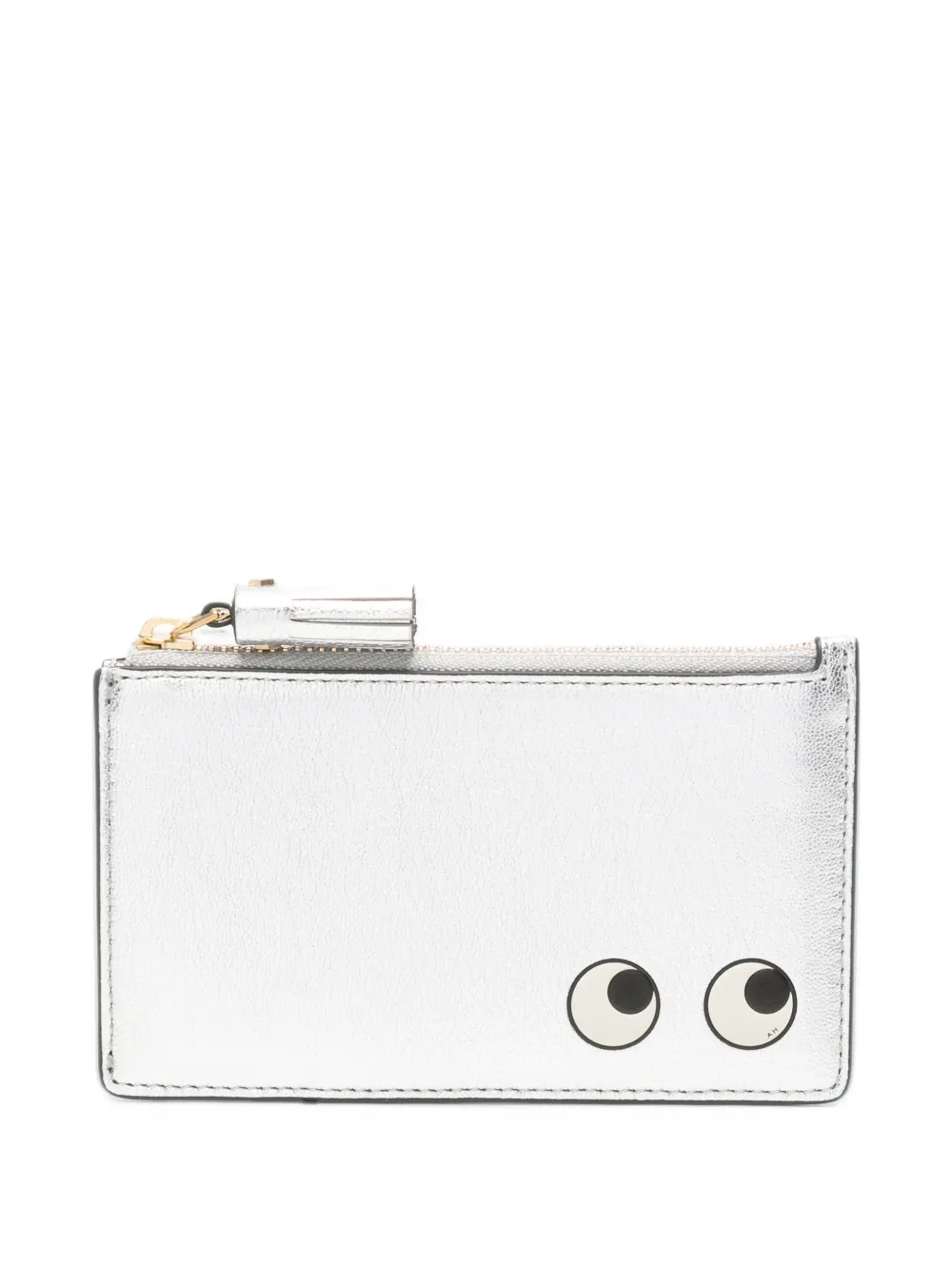 Anya Hindmarch Eyes tassel card holder - Argento