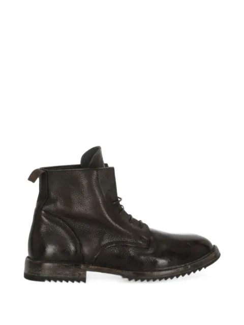 Moma lace-up leather ankle boots
