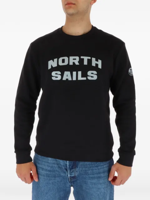 North Sails logo-print crew-neck sweatshirt