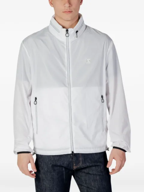 Armani Exchange packable zip-up jacket