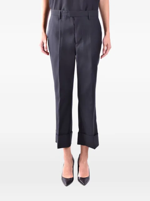 DSQUARED2 cropped cuffed-hem trousers