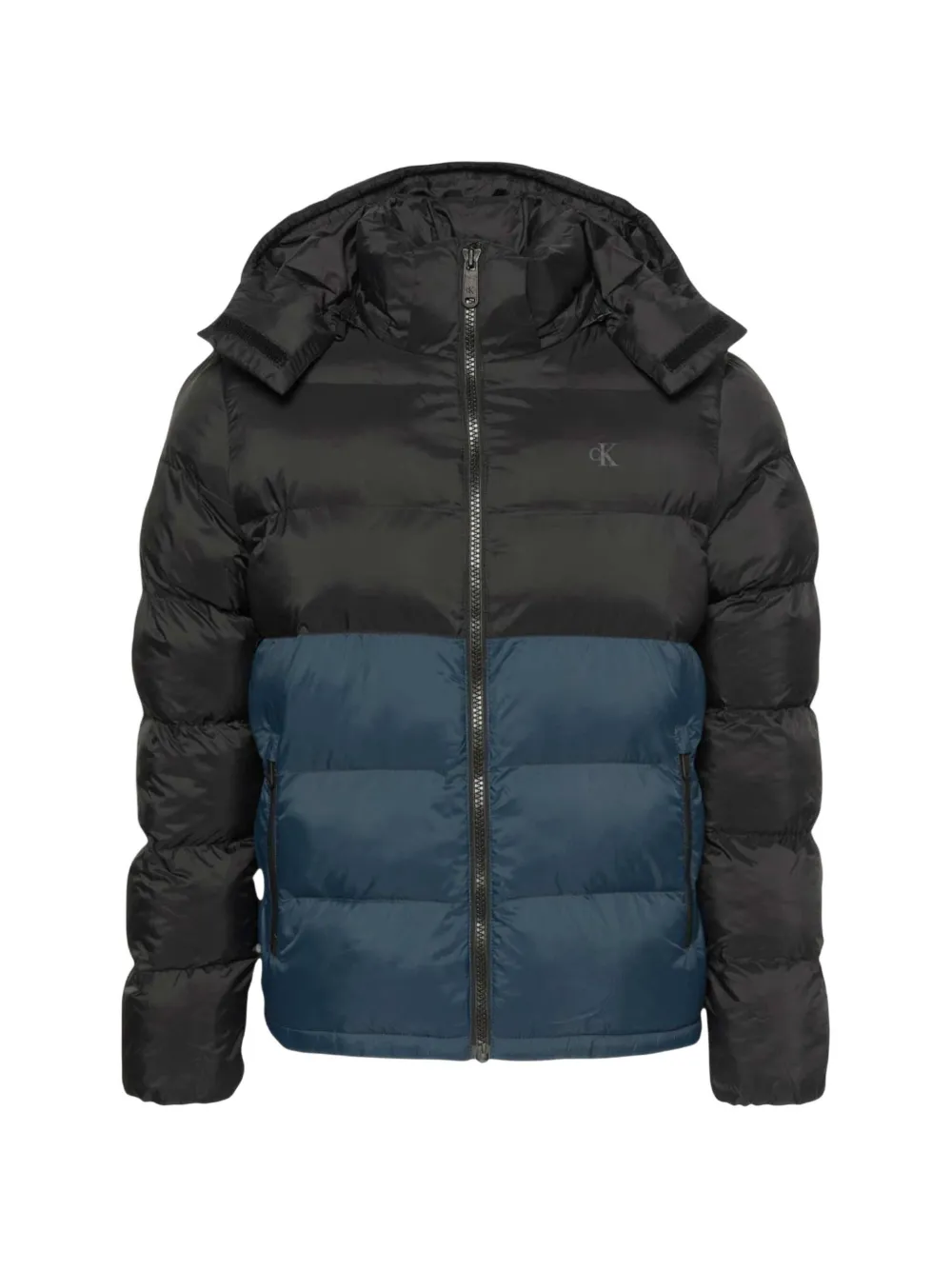 Calvin Klein Jeans hooded padded jacket - Nero