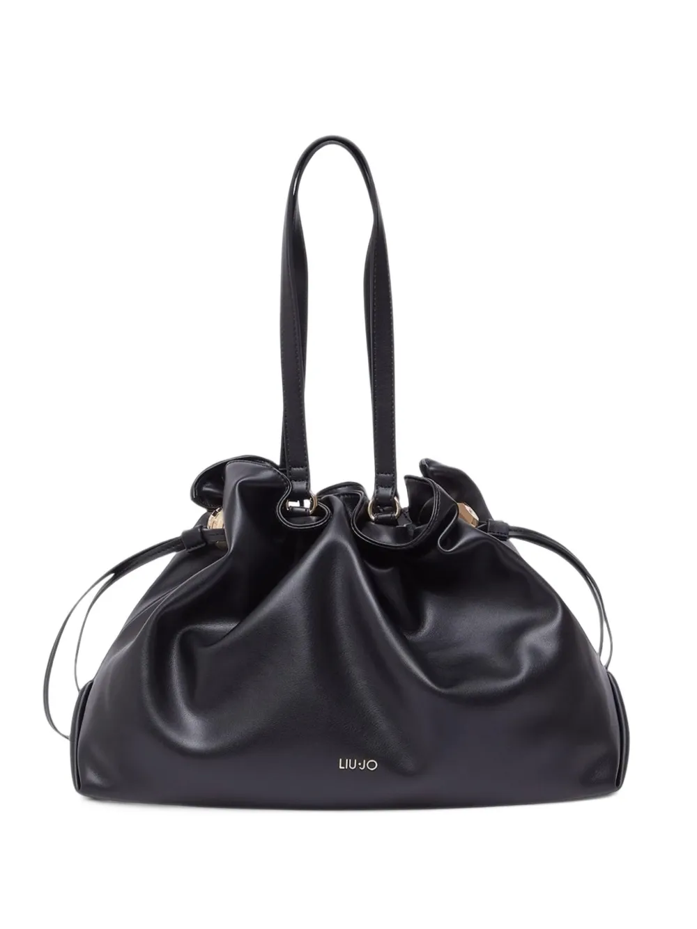 LIU JO large Riccy shoulder bag - Nero