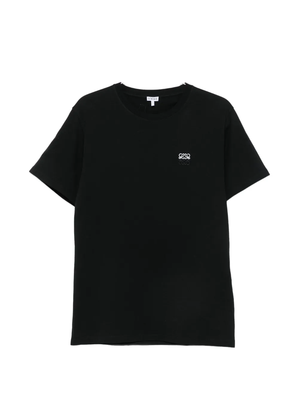 LOEWE Anagram-embroidered T-shirt - Nero