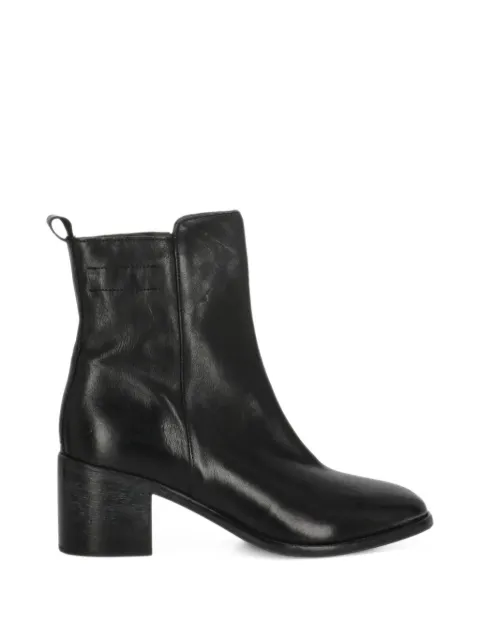 Moma side-zip leather ankle boots