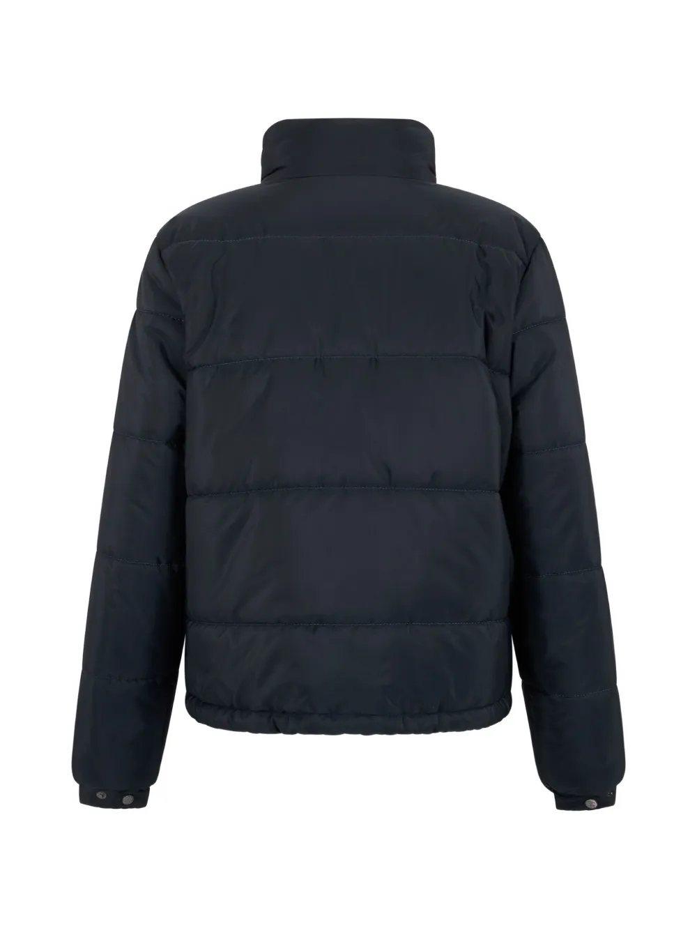 Roberto Cavalli quilted logo-embroidered jacket Blauw