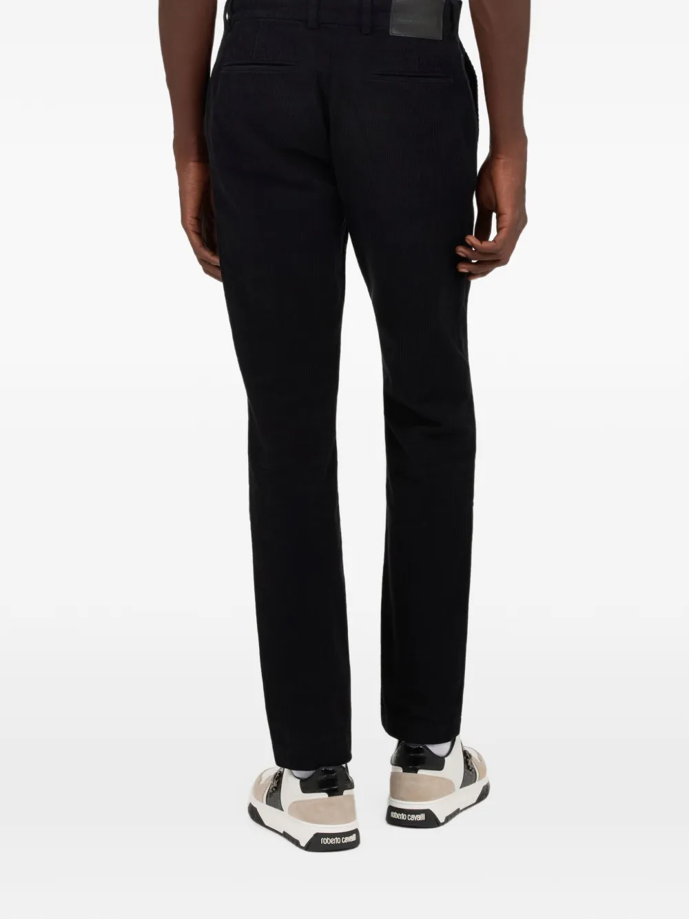 Roberto Cavalli corduroy trousers Zwart