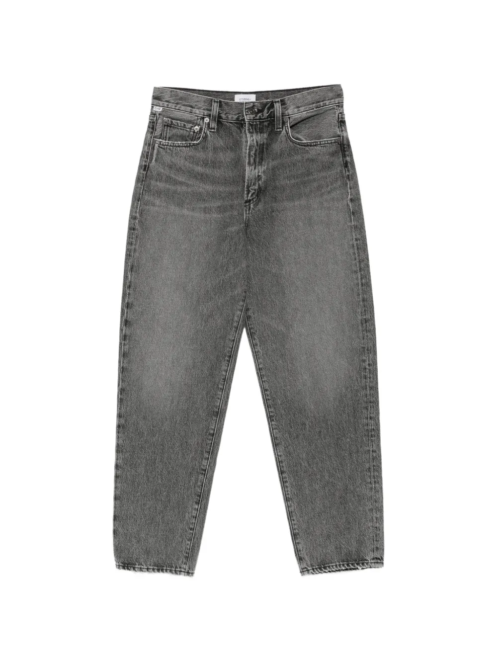 Citizens of Humanity The Taper faded-effect barrel-leg jeans - Grigio